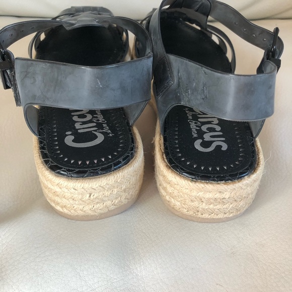 NWOT Vegan Sam Edelman Fisherman Platform Sandals. - Picture 4 of 7